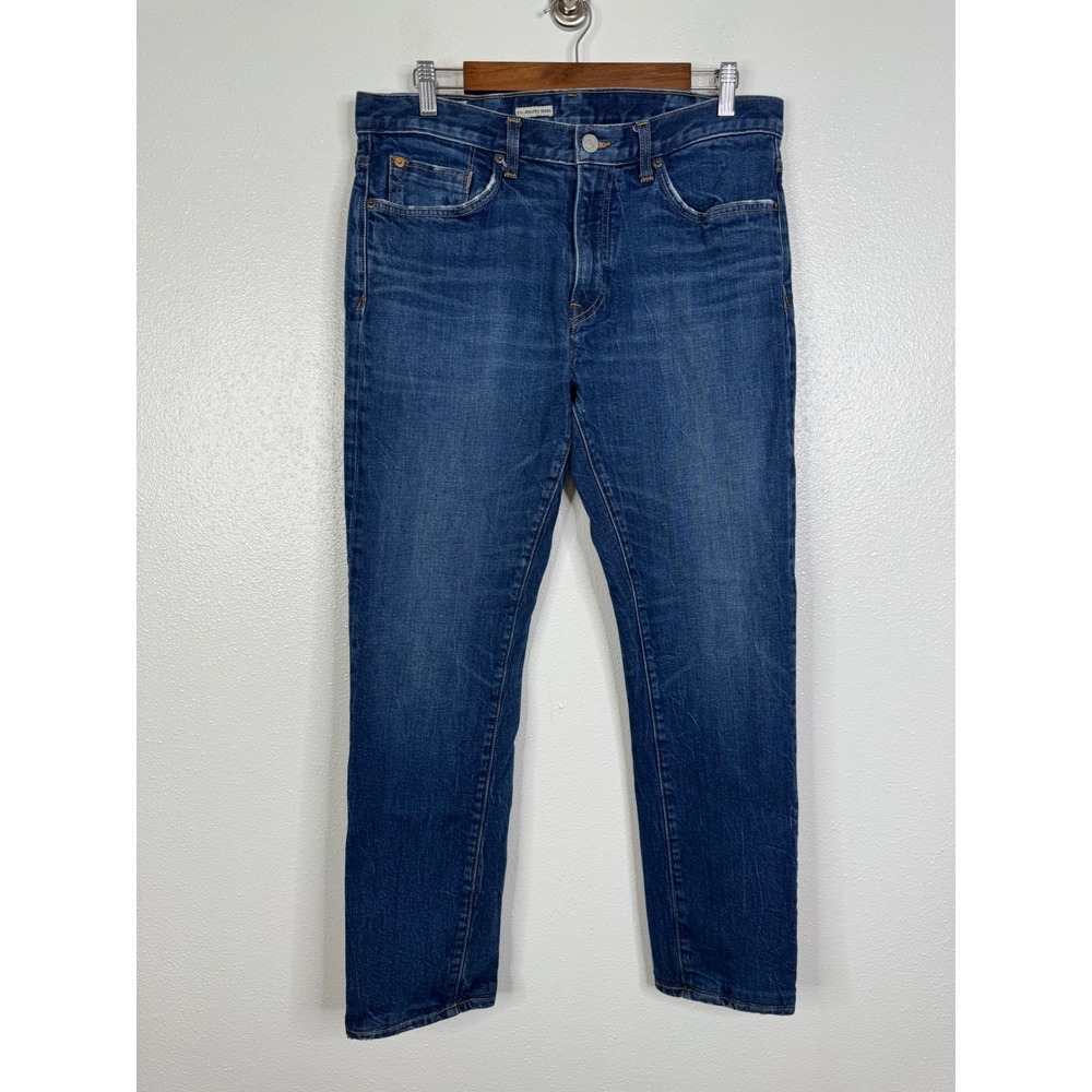 Ace Rivington P51 Athletic Taper Candiani Denim Jeans Blue 34x32 Made in USA